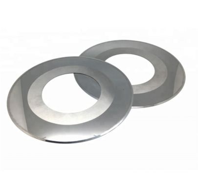 OD 200mmの炭化物Justuのための円スリッター刃かみそりは機械ナイフを波形を付けた